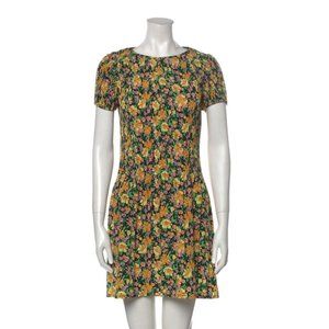 Maje Floral Mini Dress - Multicolor